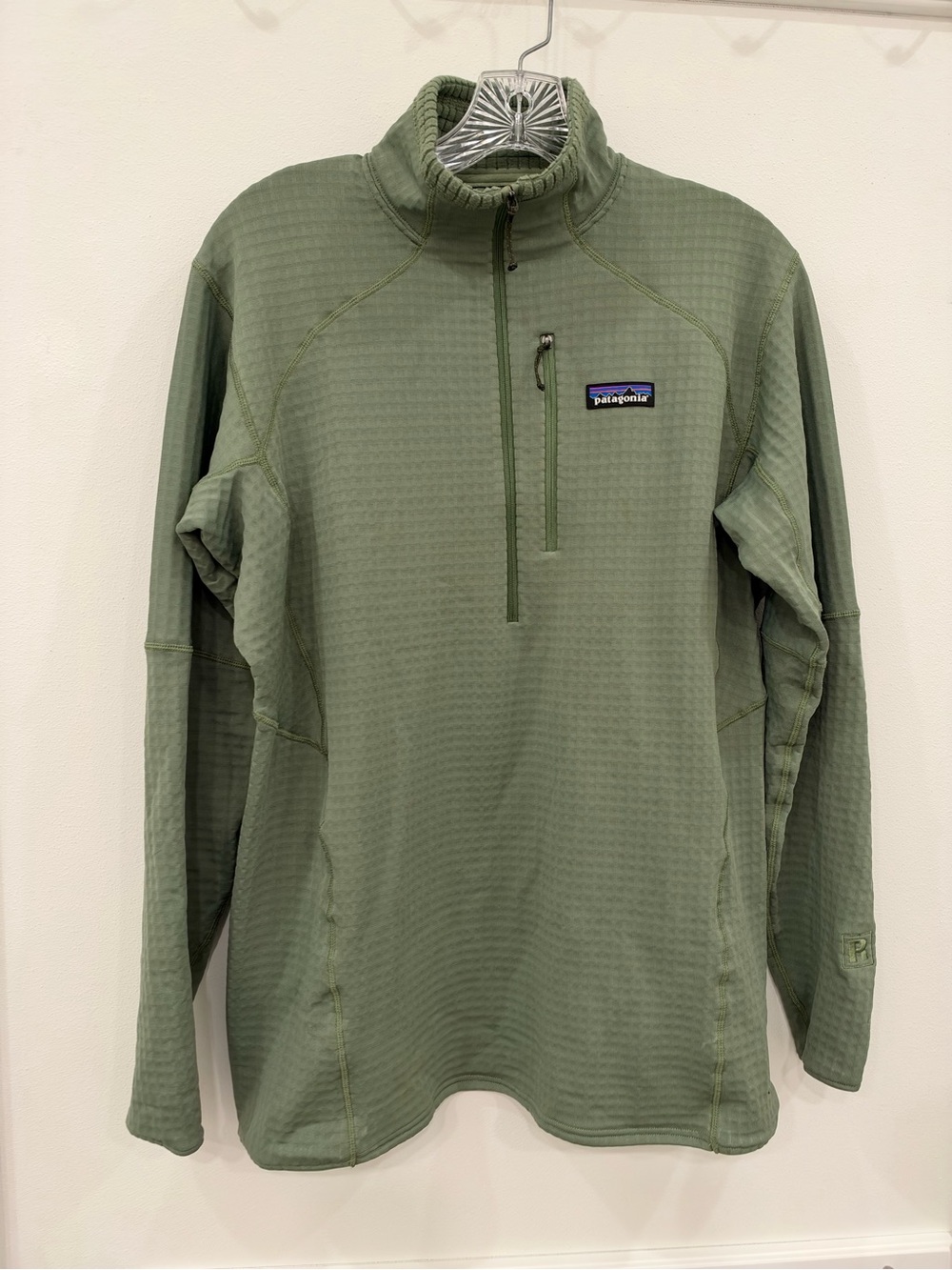 Patagonia Women’s R1 Waffle Fleece Green Size L